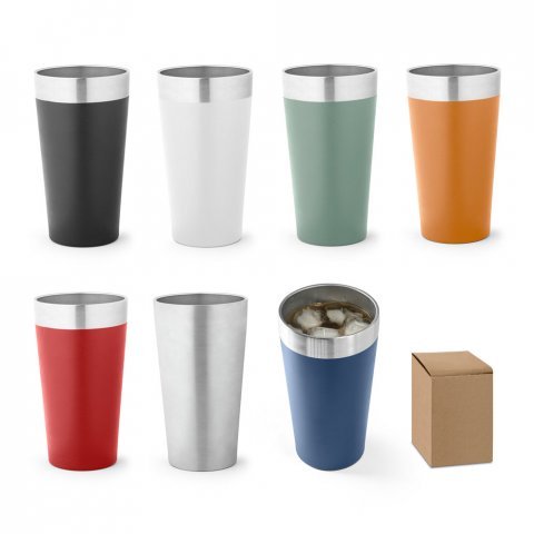 Copo Térmico de Aço Inox - HALPERT 540ml