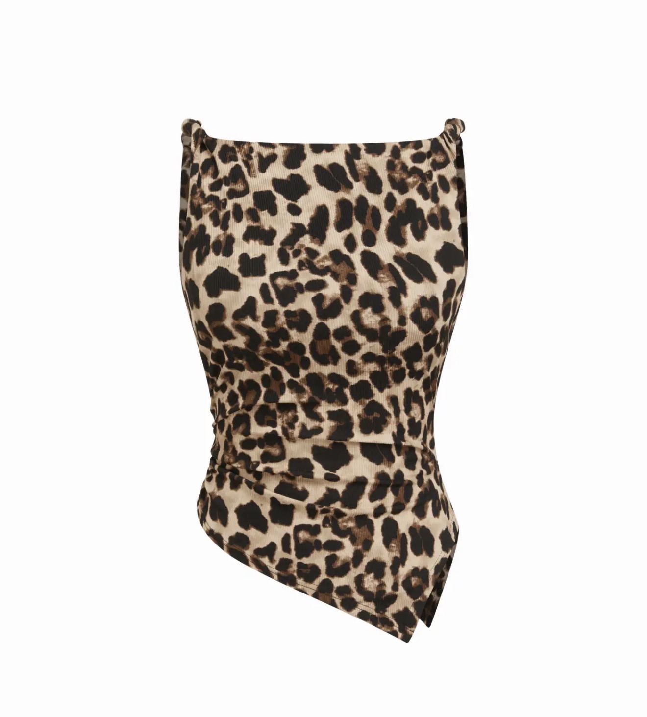 Blusa Asimétrica Animal Print