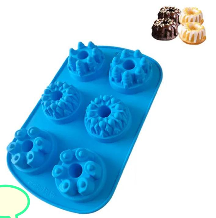 Molde de mini bundt cakes
