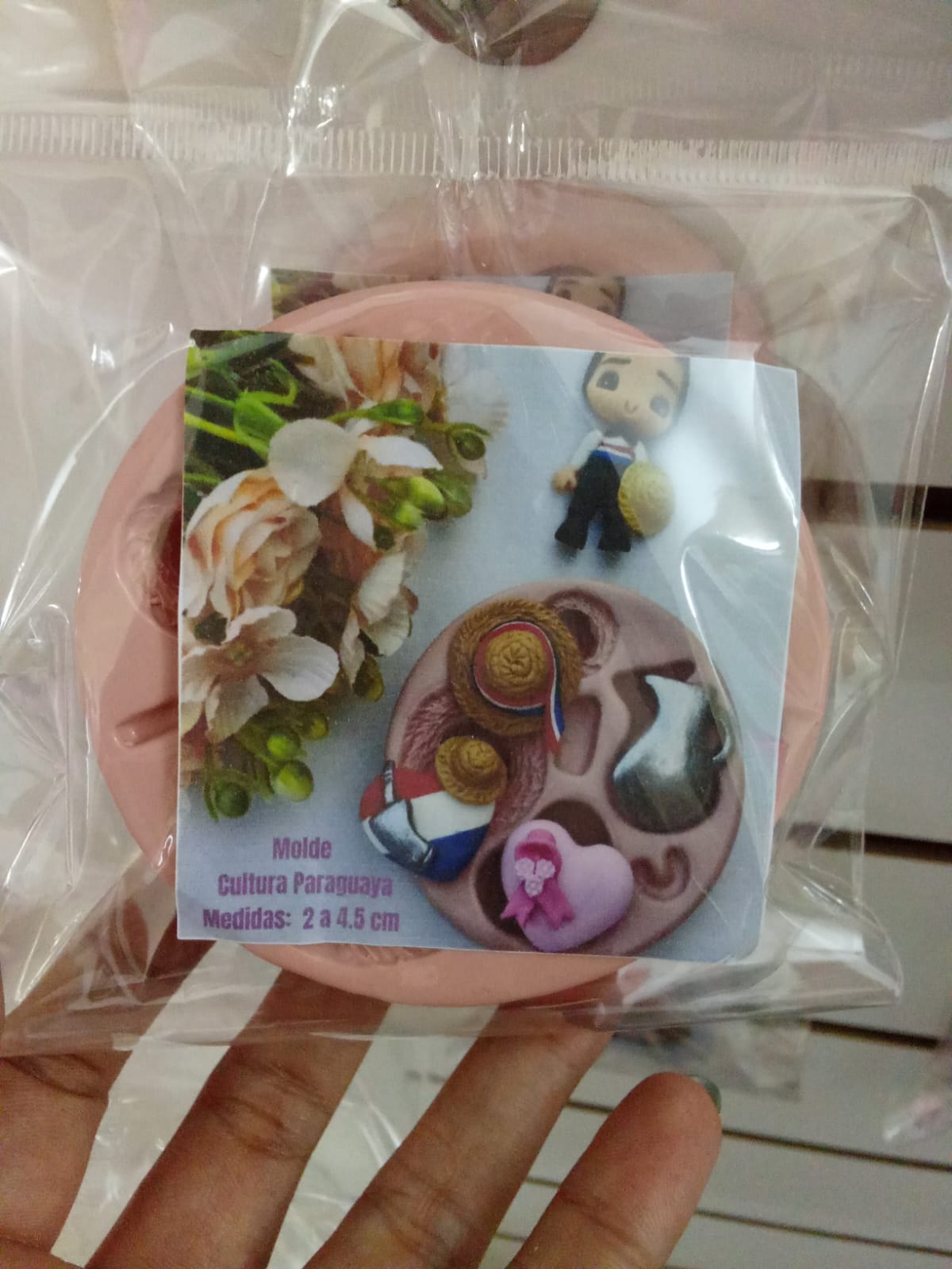 Molde de Cultura Paraguaya para porcelana