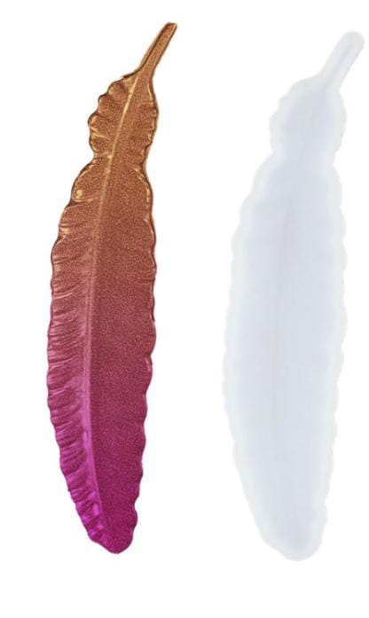 Molde de Silicona Pluma