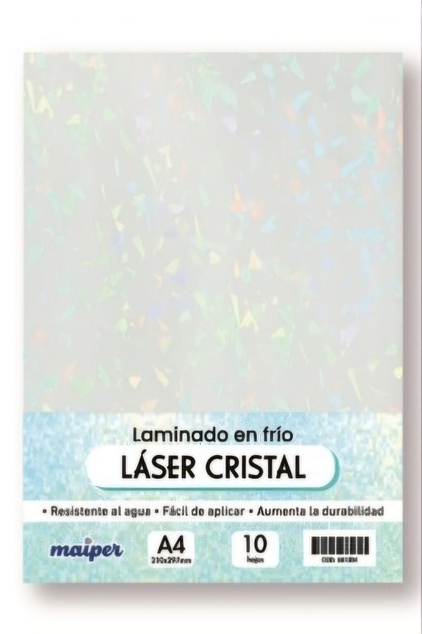 Laminado Láser Cristal A4