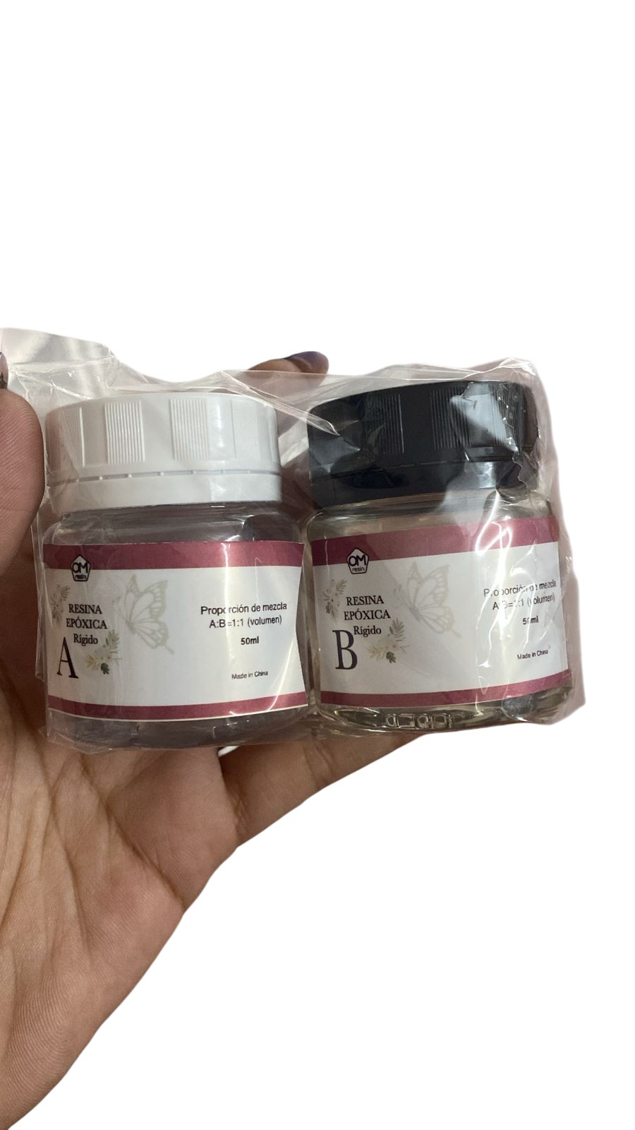 Resina Epóxica Transparente 50ml