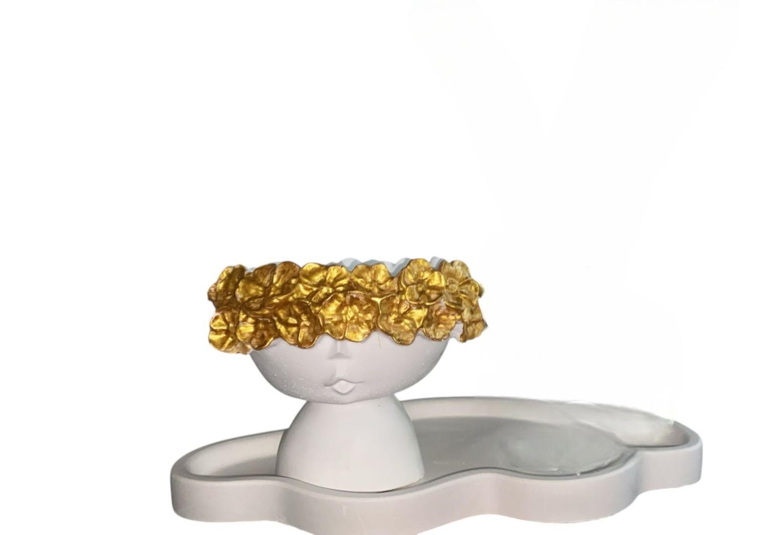 Molde de maceta en forma de persona