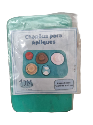 Molde de Silicona para Apliques de Sombreros