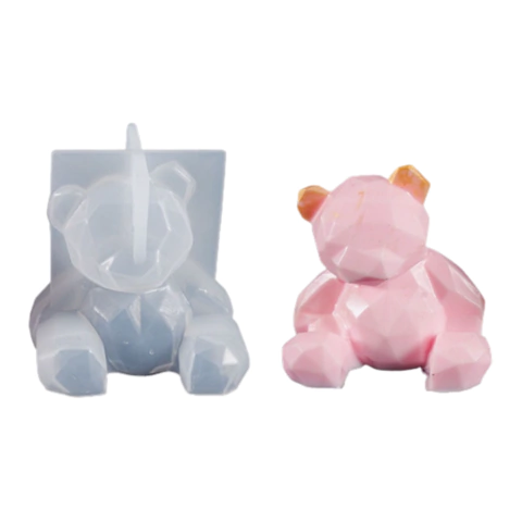 Molde de Oso Geométrico