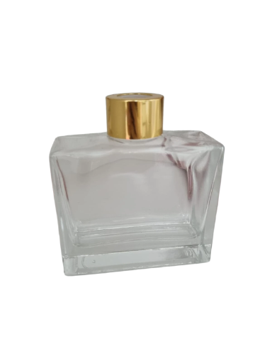 Frasco de Vidrio Cuadrado