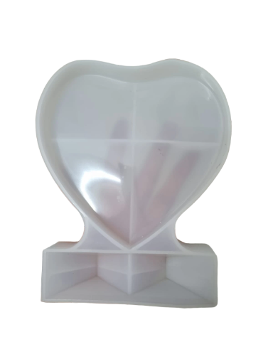 Molde de silicona corazón