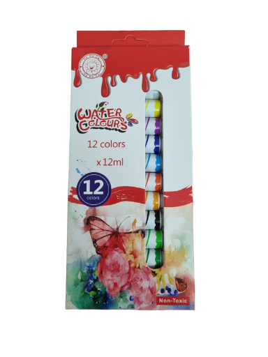 Acuarelas 12 Colores