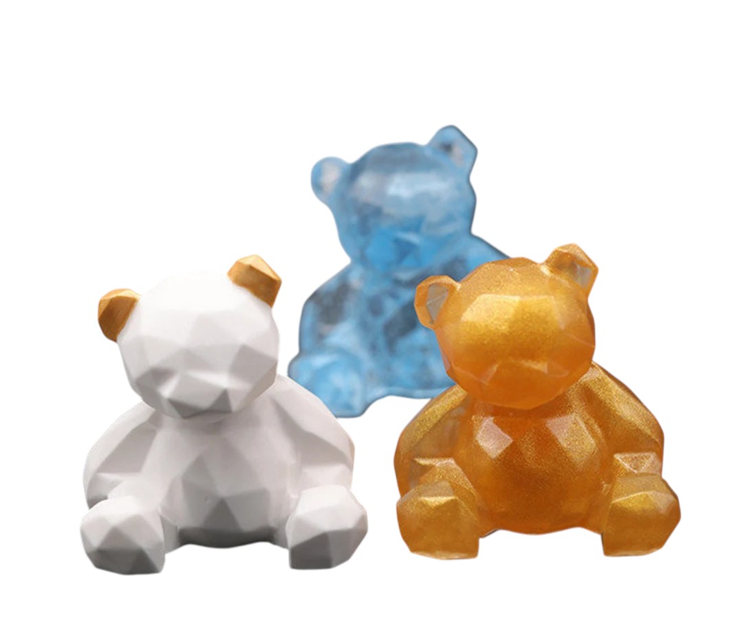 Molde de Oso Geométrico