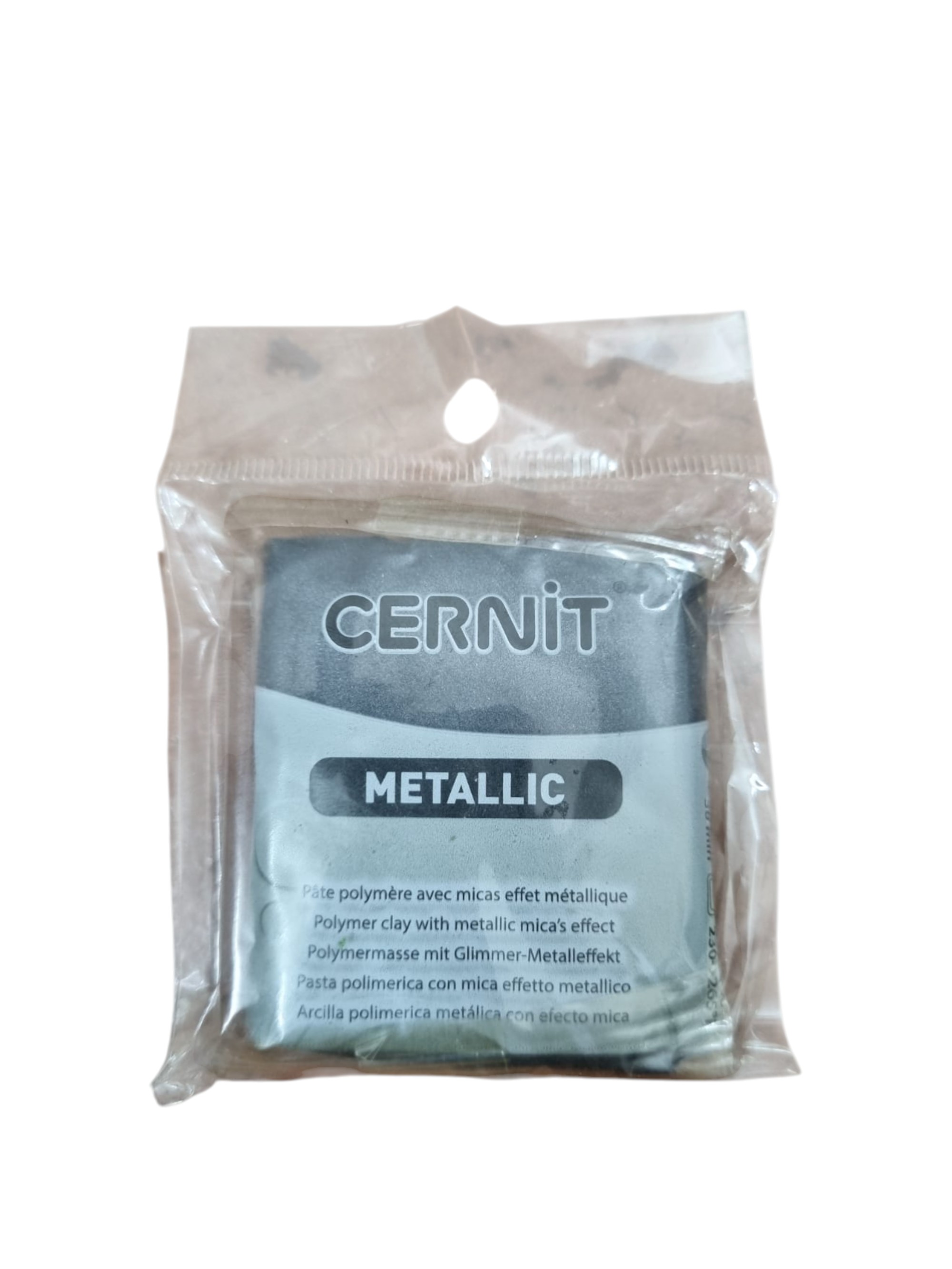 Arcilla polimérica color gris oscuro