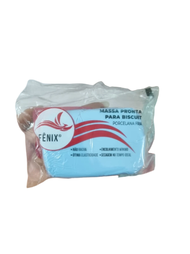 Porcelana fría color celeste