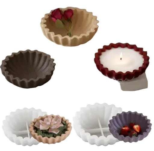 Molde contenedor para Velas