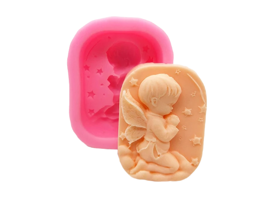 Molde de Ángel rezando