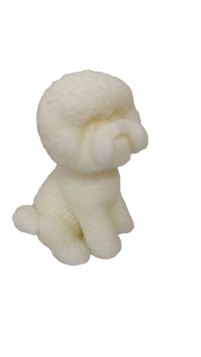 Molde de perro con textura