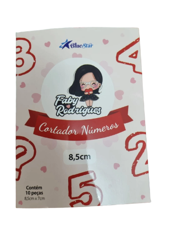 Cortador de Números 8,5cm