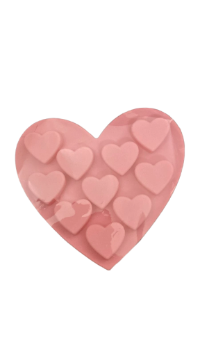 Molde de Silicona Corazones