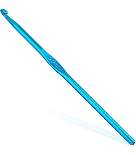 Aguja de crochet metálica 5mm