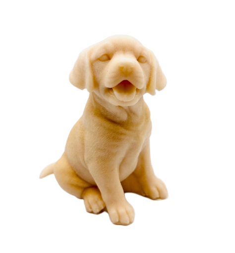 Molde de perro sentado