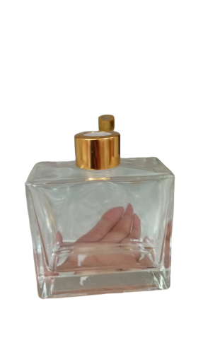 Botella de vidrio cuadrada 150 ml