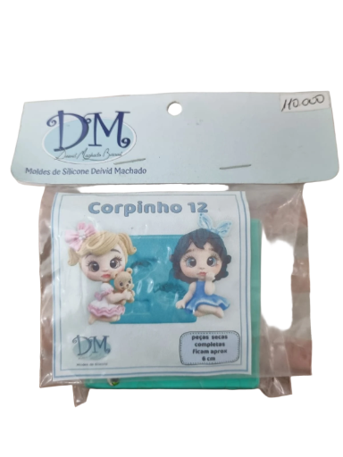Molde de silicona 'Corpinho 12'