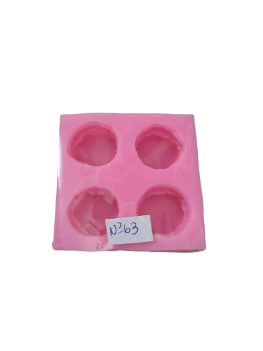 Molde de silicona de macarrones