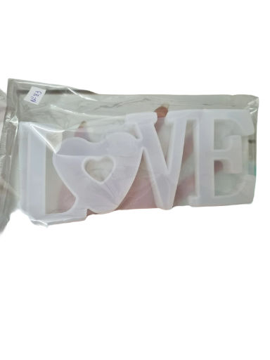 Molde de silicona LOVE