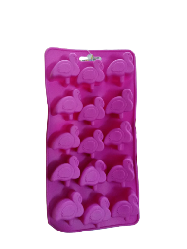 Molde de flamencos rosa