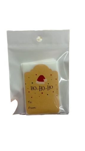 Etiquetas Navideñas Ho-Ho-Ho