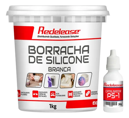 Goma de silicona blanca Redelease + Catalizador