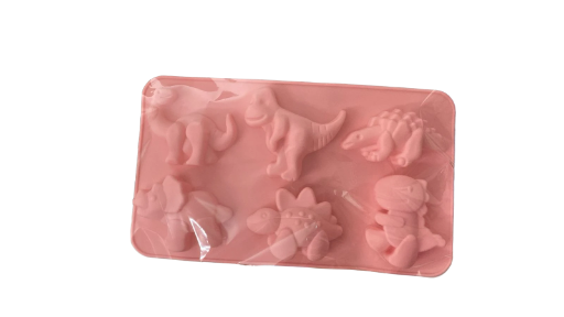 Molde de silicona dinosaurios