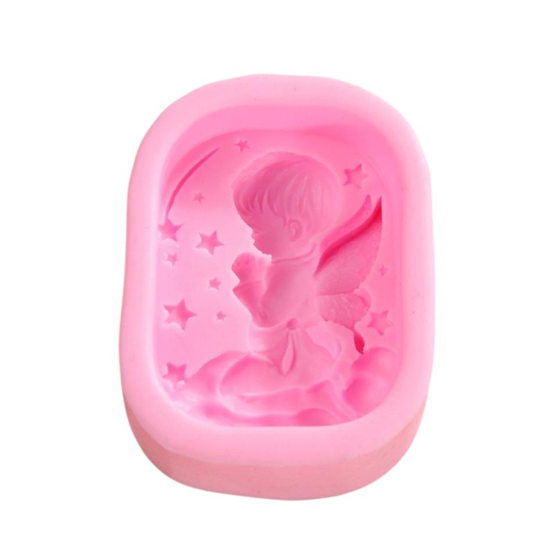 Molde de Ángel rezando