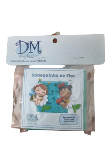 Molde de Silicona Sonequinha en Flor