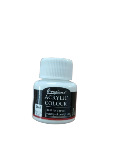 Pintura Acrílica Giorgione Color blanco intenso 25ml