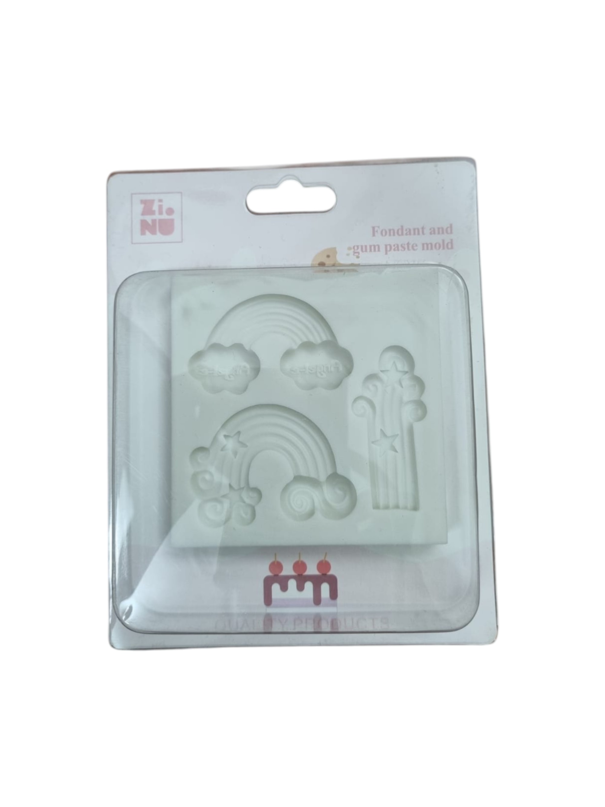 Molde de Silicona Arcoíris