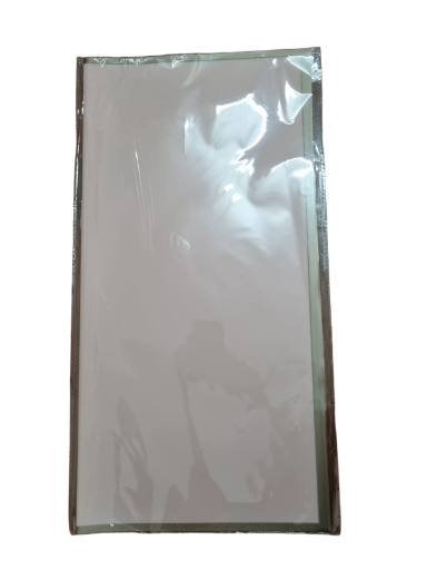 Papel coreano rosado con borde dorado