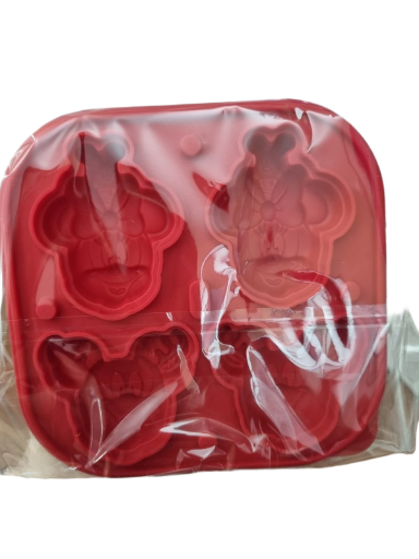 Molde de silicona rostros de Minnie Mouse