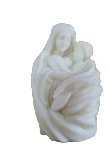 Molde de Virgen con Niño Jesús