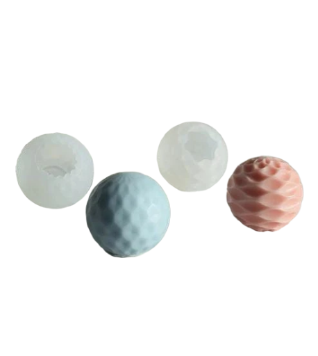 Moldes de Silicona para Bolas Texturizadas