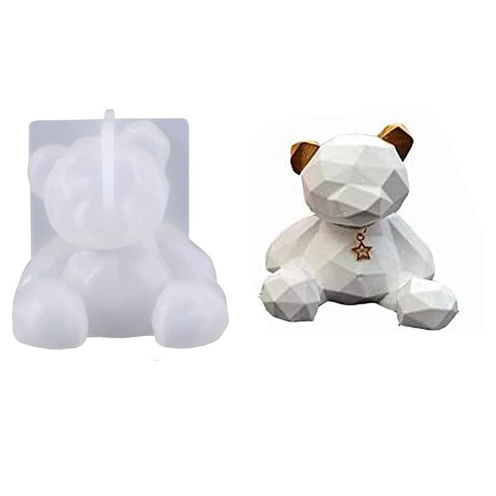 Molde de Oso Geométrico