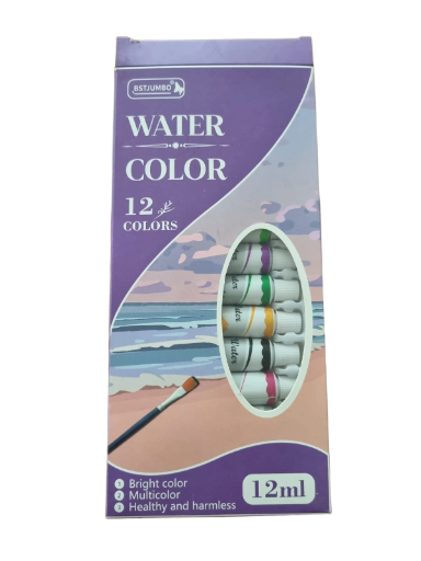 Acuarelas 12 Colores