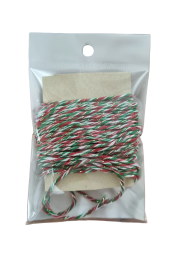 Hilo decorativo tricolor