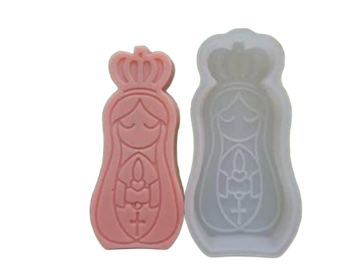 Molde Virgen de Silicona
