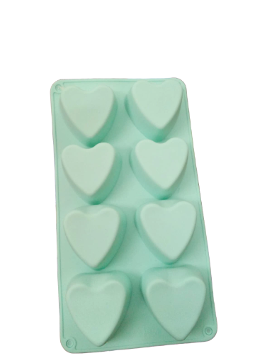 Molde de silicona corazones