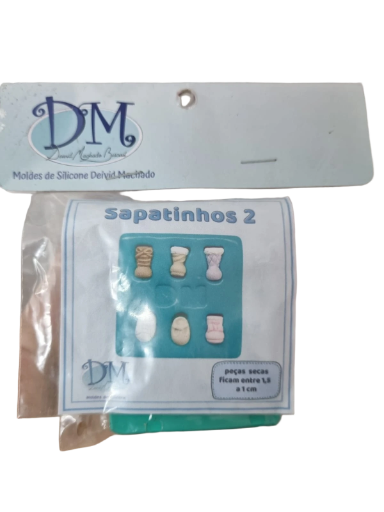 Molde de silicona Sapatinhos 2