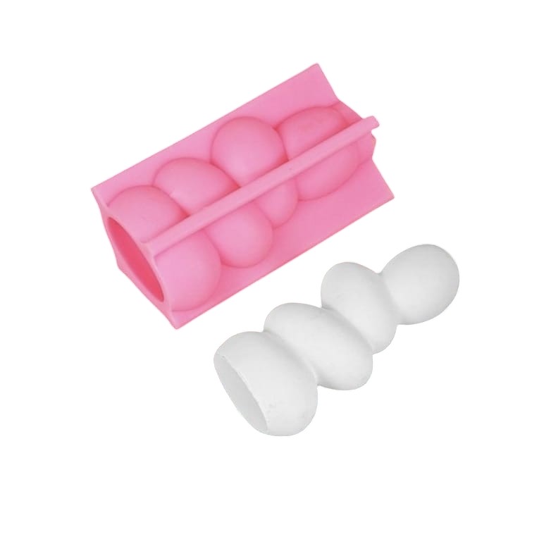 Molde Florero de piedras apiladas