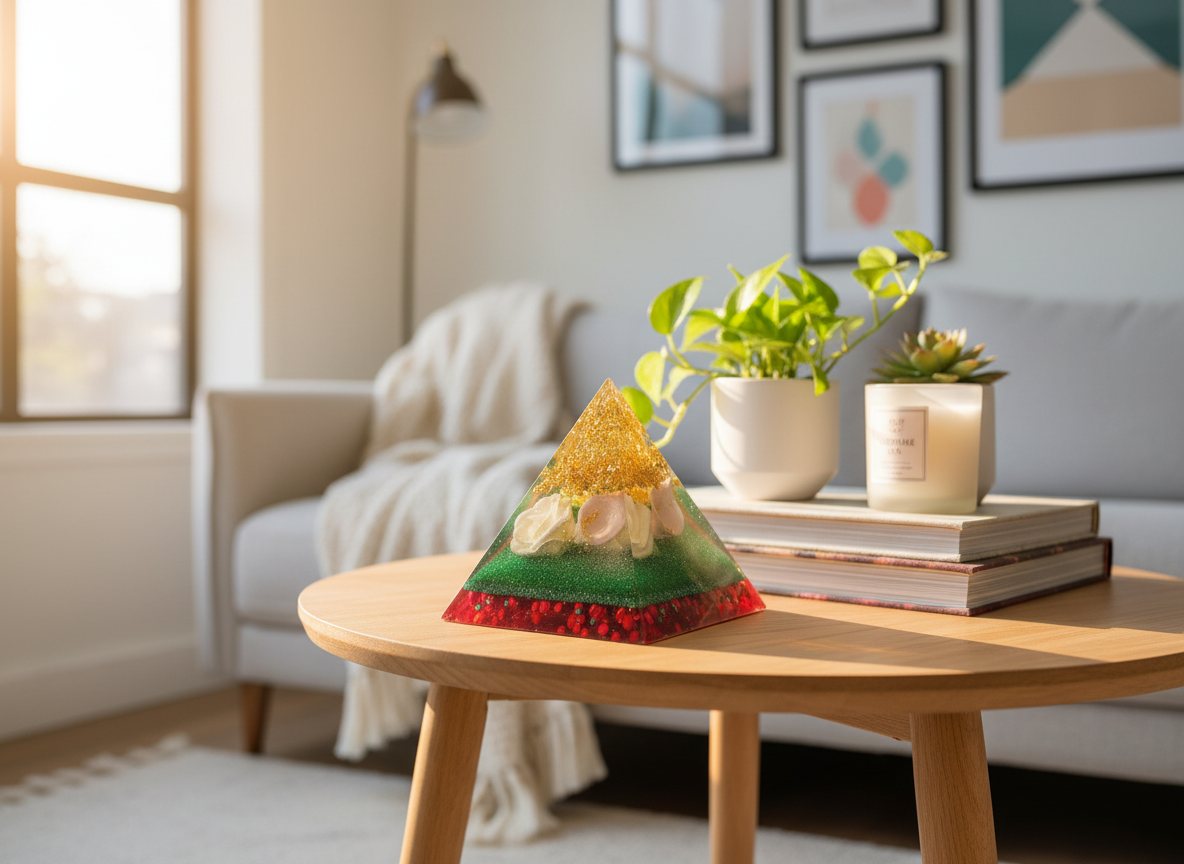 Crystal Energy Pyramid