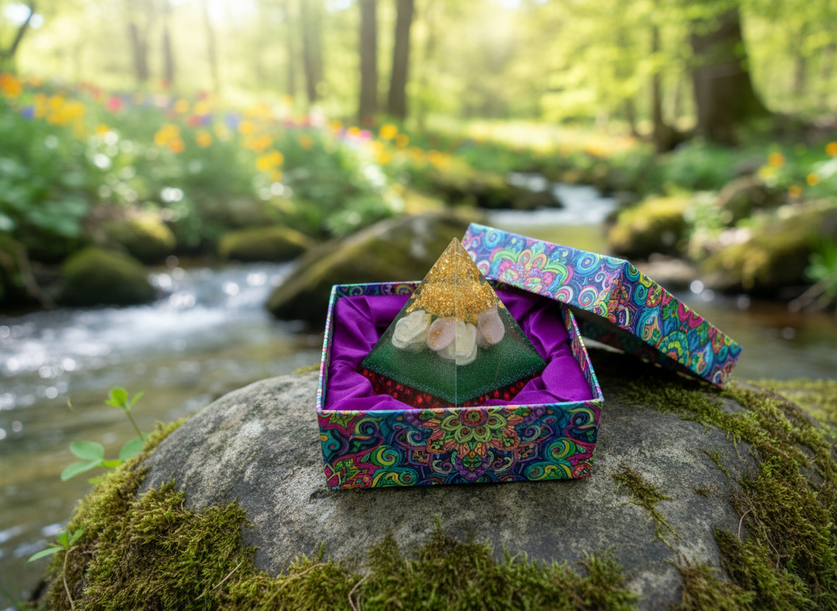 Crystal Energy Pyramid