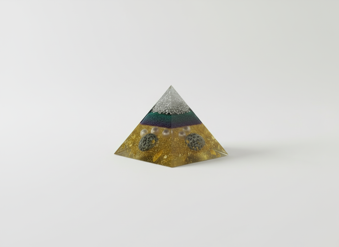 Resin Pyramid Energy Generator