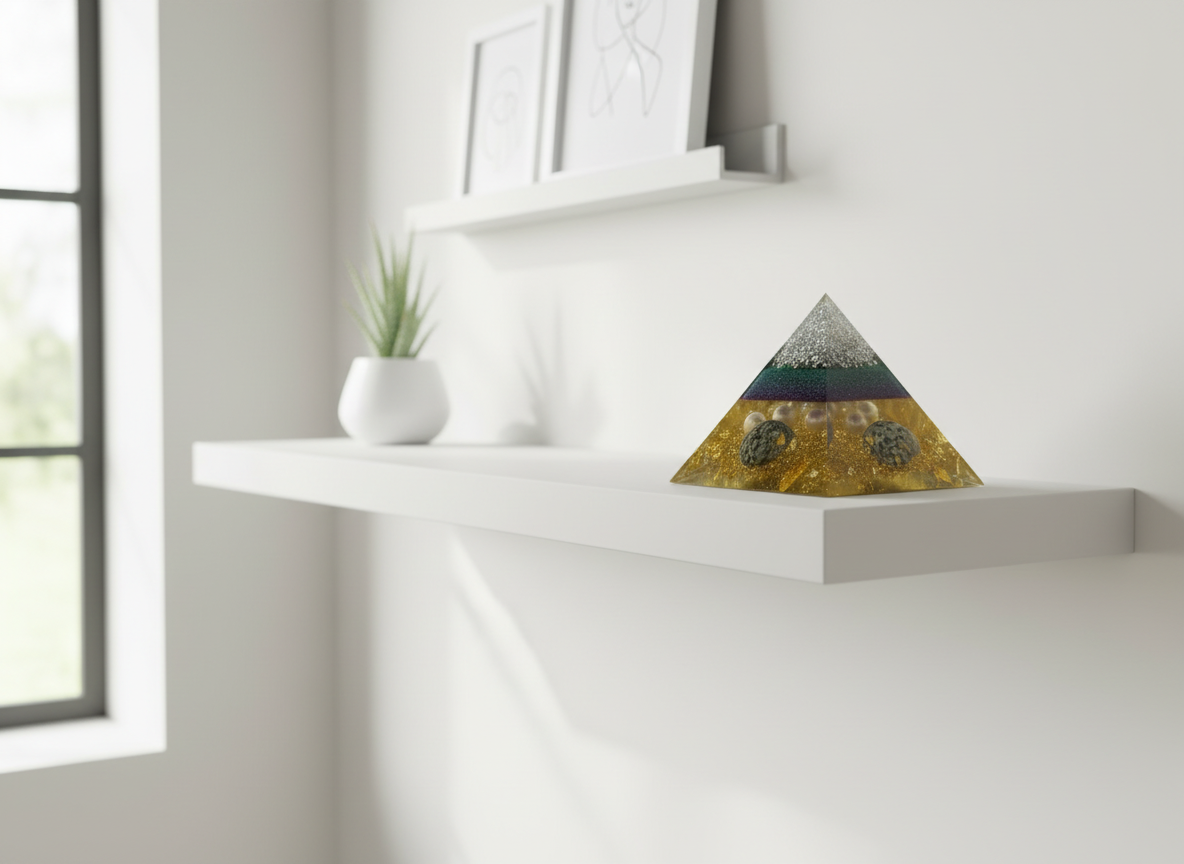 Resin Pyramid Energy Generator